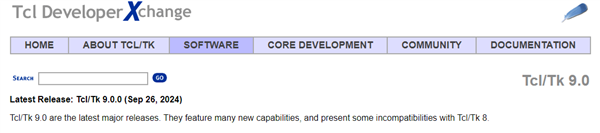 间隔27年的大版本更新！脚本语言Tcl/Tk 9.0发布