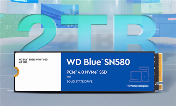 429元起 西部数据WD Blue SN5000 SSD开售：最高可选4TB