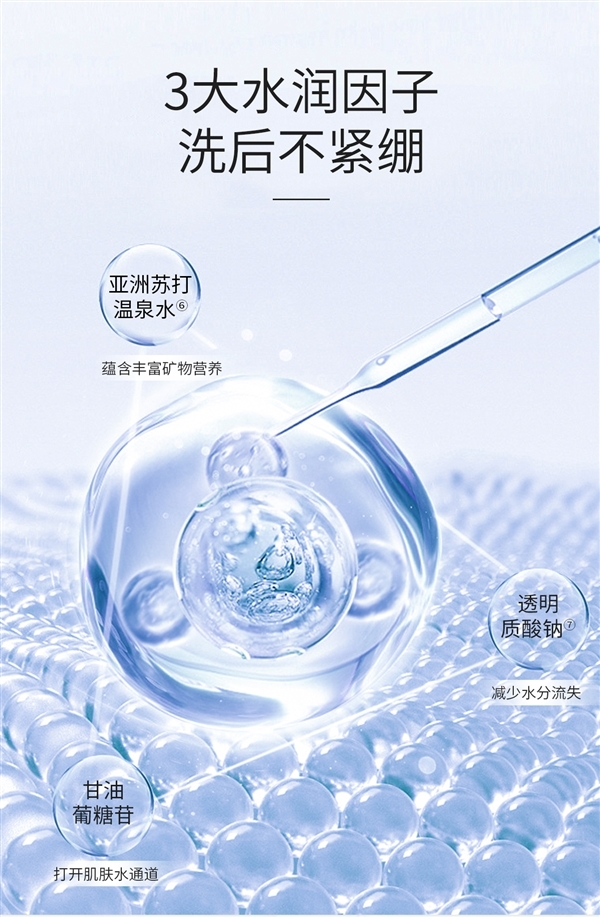 原价300元 温碧泉烟酰胺水光洁面乳大差价：2支29.9元